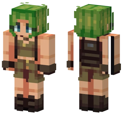 Jungle Expedition Gift Minecraft skin