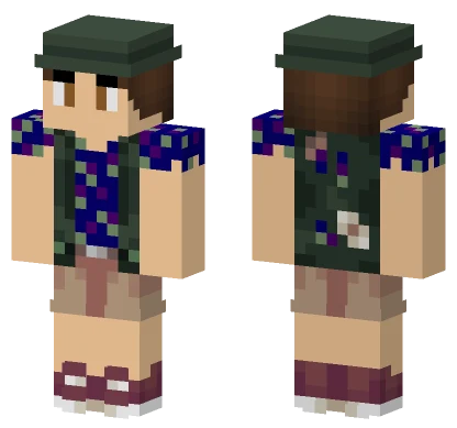 Jungle Jim Minecraft skin