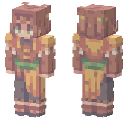 Jungle Villager Minecraft skin