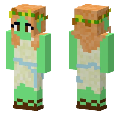 Juniper The Tree Nymph Minecraft skin