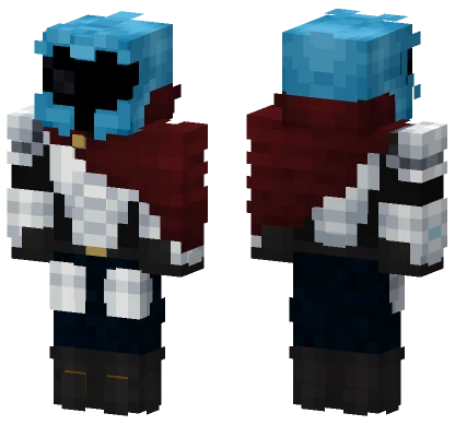 Jupiter RL Hood Down Minecraft skin
