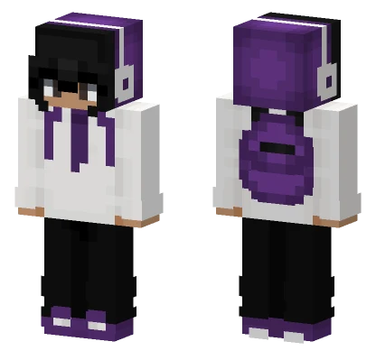 Just A Bit More Purple Minecraft skin