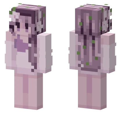 Just Chill Girl Minecraft skin
