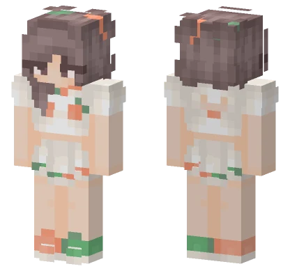Just Peachy Minecraft skin