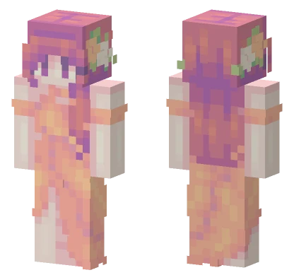 Just Peachy Minecraft skin