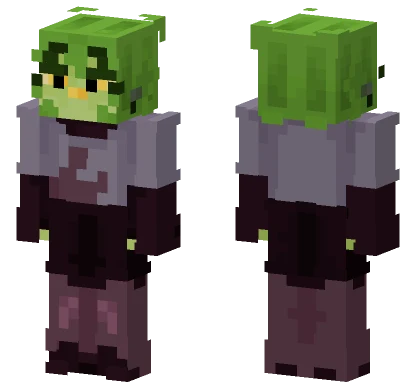 Justasketch2 Green Creature Minecraft skin