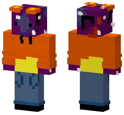 Justtoastxp Purple Star Suit Minecraft skin