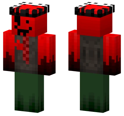 jx1dx1 Red Green Minecraft skin