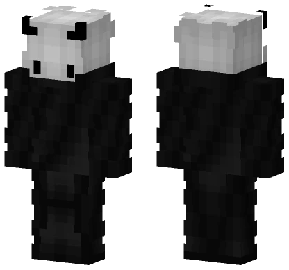 K1d1 Black White Minecraft skin