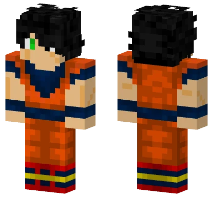 Kai Halloween Goku Minecraft skin
