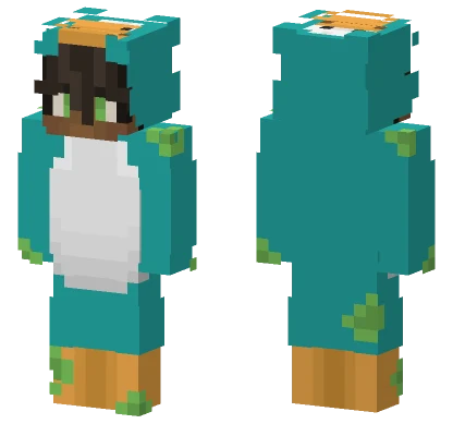 Kai S Club Penguin Teal Minecraft skin