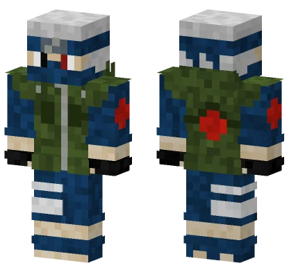 Kakashi Hatake Minecraft skin