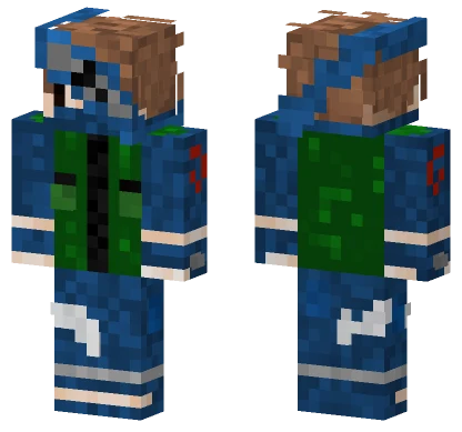 Kakashi Senpai Minecraft skin