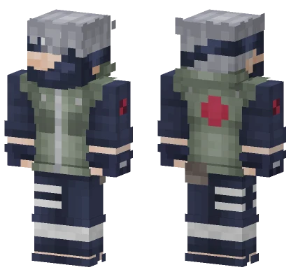 Kakashi X2 Minecraft skin