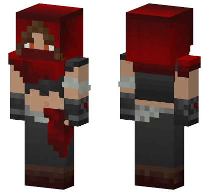Kalysta Bloody Outfit Minecraft skin