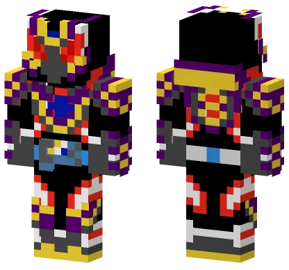 Kamen Rider Blaze Net Cross Minecraft skin