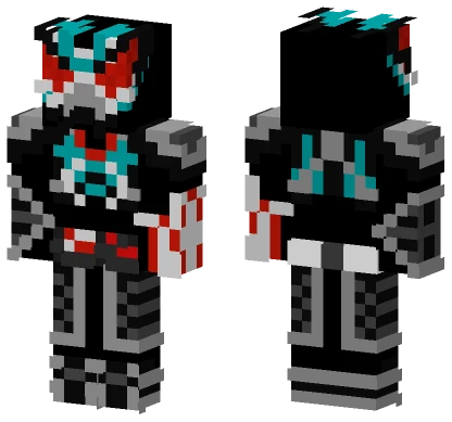 Kamen Rider Glitch Medic Upgrade Minecraft skin
