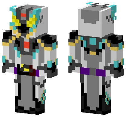 Kamen Rider Harvest Daybreak Minecraft skin