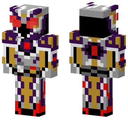 Kamen Rider Saint Joker Minecraft skin