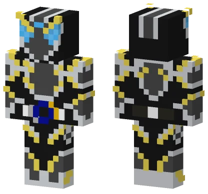 Kamen Rider Solaris Minecraft skin