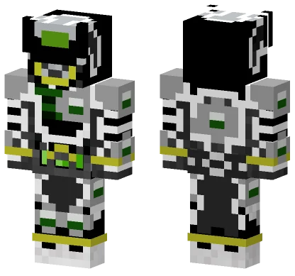 Kamen Rider Type 1 Birth Form Minecraft skin