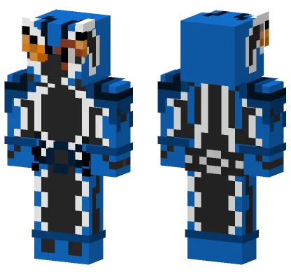 Kamen Rider Zouz Damaged Helmet Minecraft skin