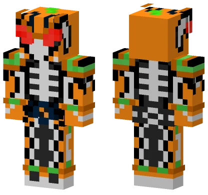 Kamen Rider Zouz Pumpkin Reaper Minecraft skin
