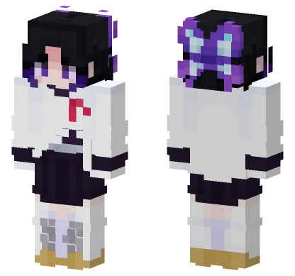 Kanao Tsuyuri Minecraft skin