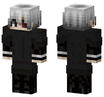 Kaneki Chapter 128 V2 Minecraft skin