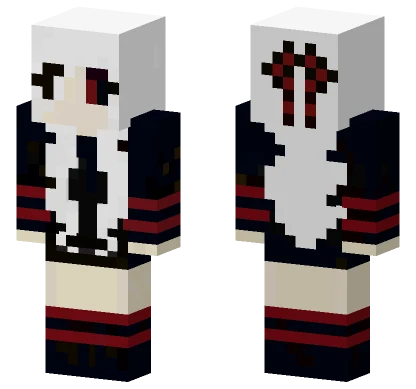 Kaneki Genderbend Minecraft skin