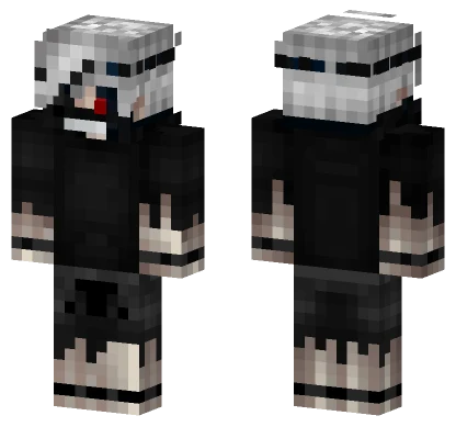Kaneki Ken Minecraft skin