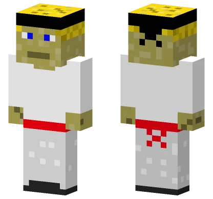 Karate Person Minecraft skin