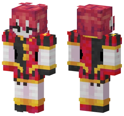 Kasane Teto Fools Masquerade Minecraft skin