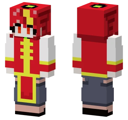 Kasane Teto Odochina Minecraft skin