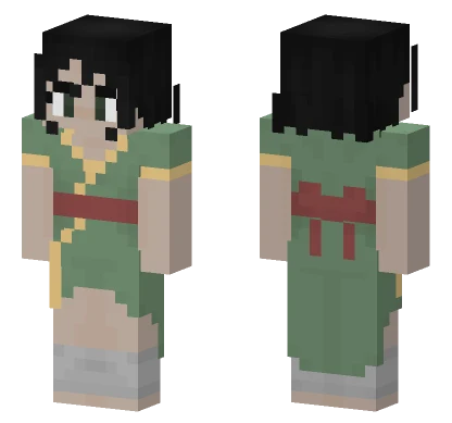 Kasumi Spirited Minecraft skin