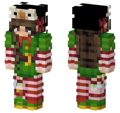 Katevena Green Team Biome Battle Minecraft skin