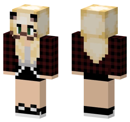 Kathaverkleidungschlecht Girl Minecraft skin