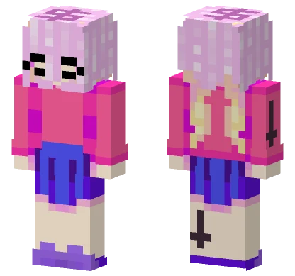 Katie Skimask Skin Minecraft skin