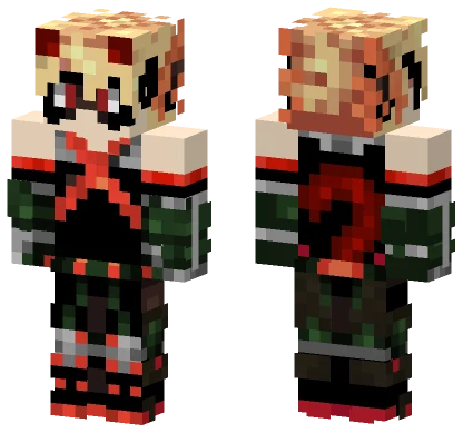 Katsuki Bakugo Minecraft skin