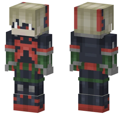 Katsuki Bakugo Minecraft skin