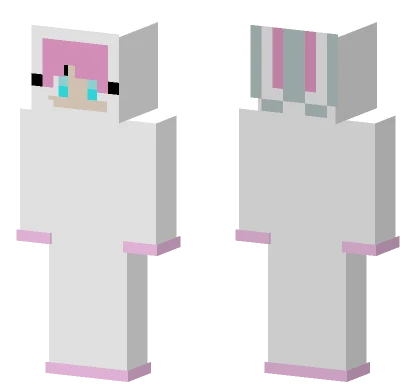 Kawaii Bunny Girl Minecraft skin