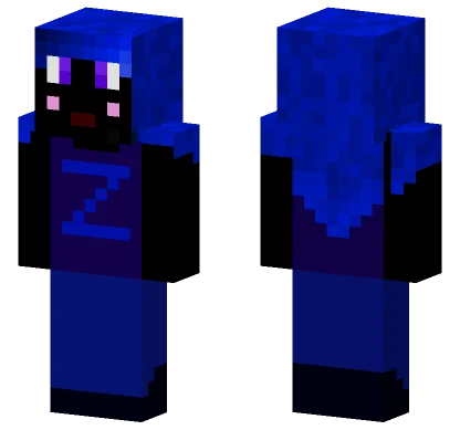 Kawaii Enderman Minecraft skin