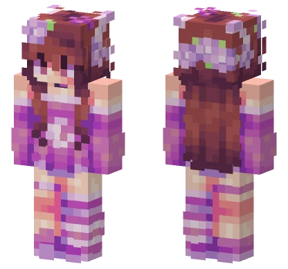 Kawaii Fanvember Minecraft skin