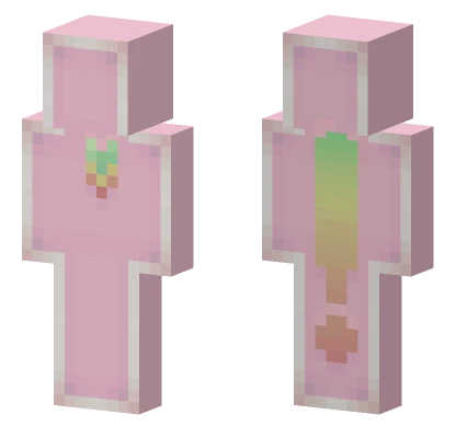 Kawaii Life Announcement Minecraft skin