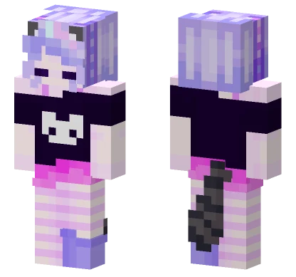 Kawaii Pastel Girl Minecraft skin