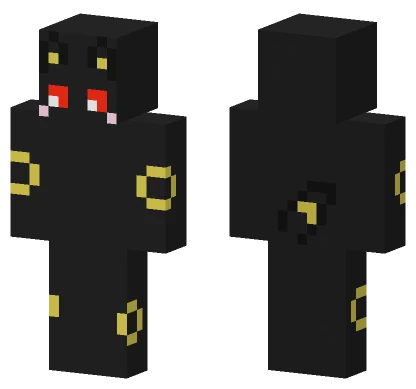 Kawaii Umbreon Minecraft skin