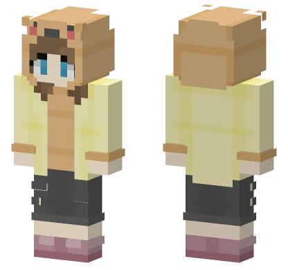 Kawaii Wittle Bear Skin Minecraft skin