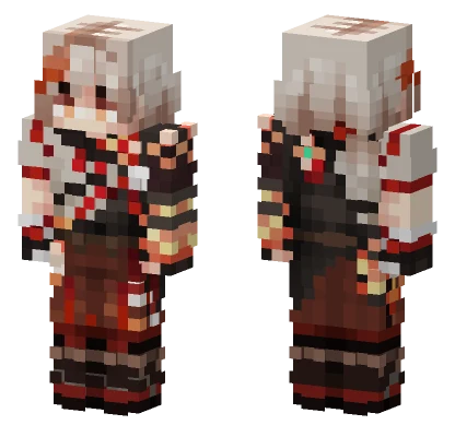 Kazuha Genshin Impact Minecraft skin