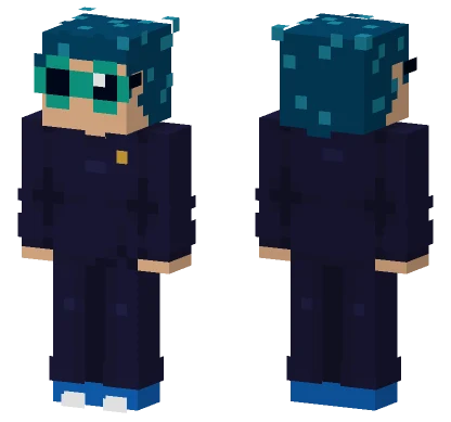 Kei Aikawa JJK Uniform Minecraft skin