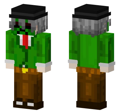 Kelvin Gaming Hat Version Minecraft skin